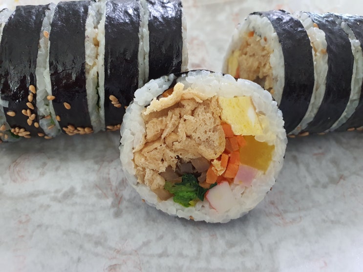  [오산 쑥쑥김밥] 간만에 실한 김밥