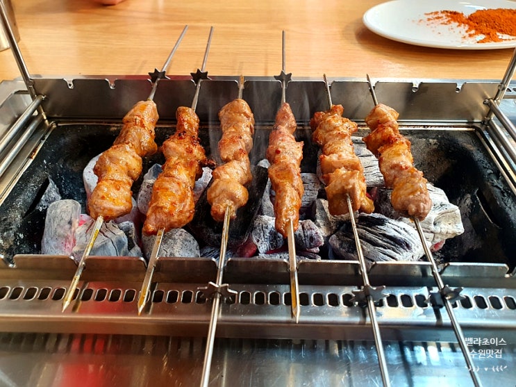 수원역 양꼬치 찐 중국음식 향이 살아있는 '칠공강호 양꼬치'(+통양갈비)