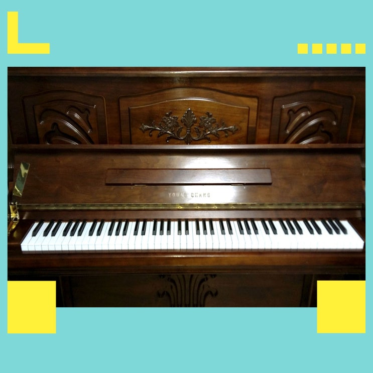 의왕시 피아노 조율 (오전동 영창업라이트 피아노 조정 및 수리)