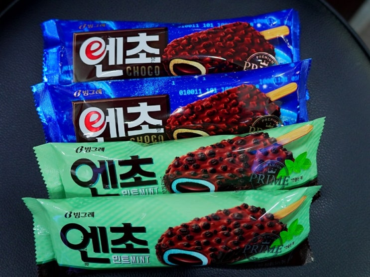  맛이고급져서  0칼로리인  빙그레 엔초민트