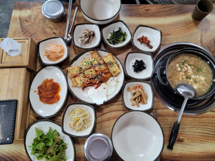  용인 처인구 맛집 [ 김순남 청국장 ] 은화삼cc 밥집 더덕과 두부부침 맛있다!