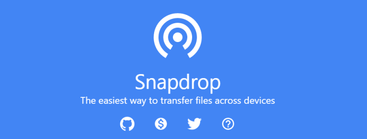 아이폰에서 안드로이드 혹은 윈도우로 에어드롭(AirDrop) 하기 (Snapdrop 사용법)