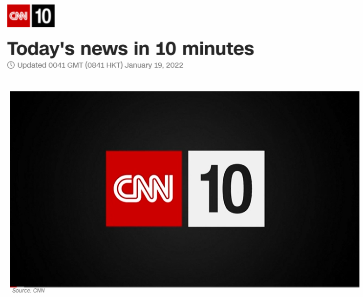  [CNN10으로 영어공부] 1/19일 소식_해저 화산 폭발로 인한 통가 피해 및 구호 현황.