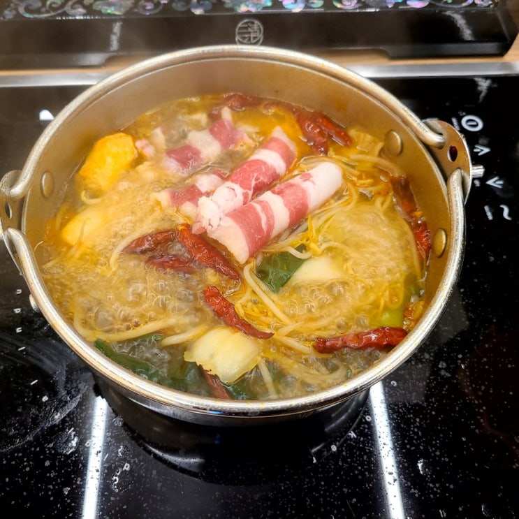  [삼청동샤브]요즘 많이 찾는1인샤브, 따뜻한 면목동 샤브 후기 (상봉역 인근)