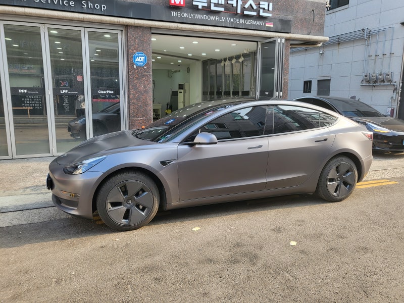 인천 서구 / 랩핑 / 테슬라 / 모델3