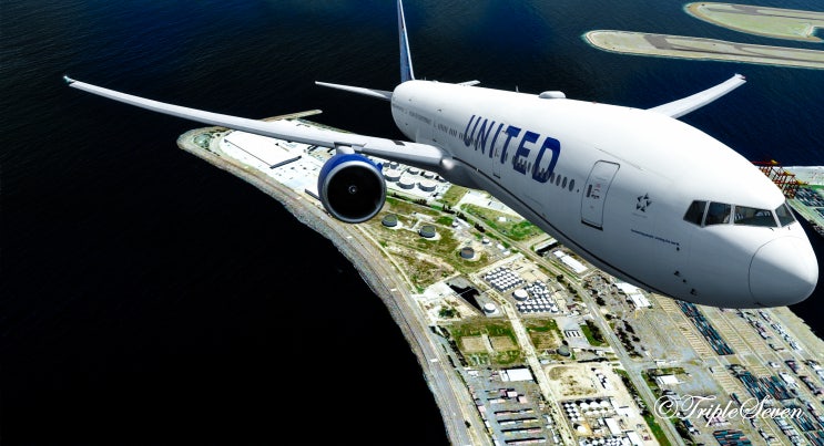  [비행시뮬] 비행시간 14시간! 유나이티드 B777-300ER 시드니 - 샌프란시스코 비행일지!