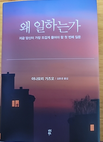  왜 일하는가?                                      삼성에서 신입사원에게 권하는 책.....