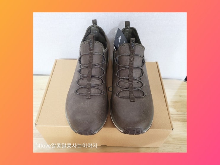  내돈내산) 칸투칸 신세틱 삭스 워킹 운동화--두달 기다려 받았어요.