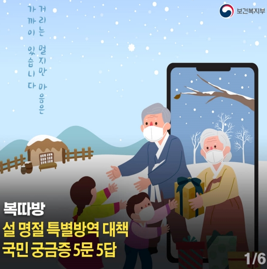 설 연휴에 고향을 방문해도 될까요?…국민 궁금증 5문 5답