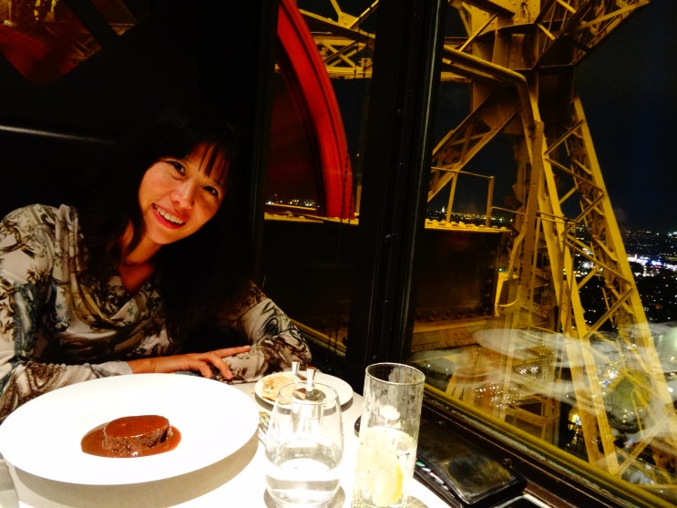  프랑스 파리 맛집 미슐랭 에펠탑 2층 식당  Jules Verne 알랭 뒤카스
