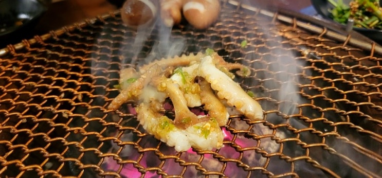  대구산낙지구이 맛집, 참숯삼인조(낙지 숯불구이 신청시장맛집, 범어동)