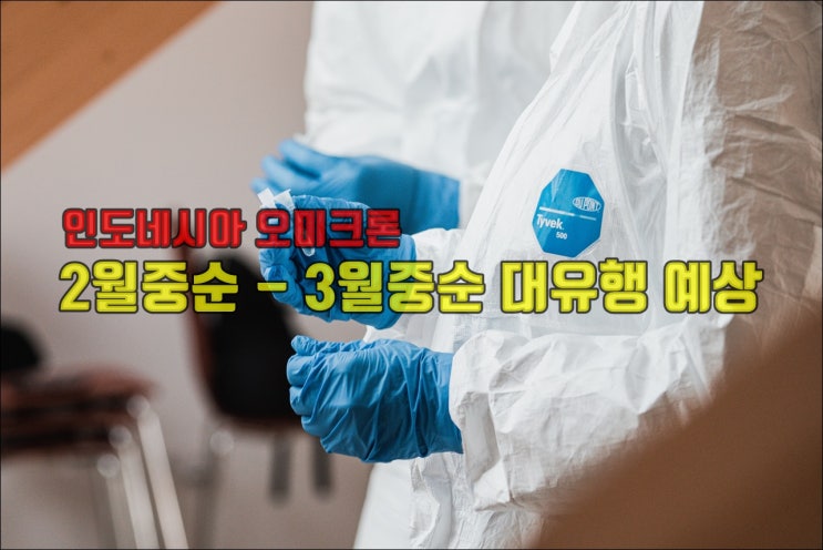  인도네시아 코로나 오미크론 2월중순 - 3월중순 대유행 예상