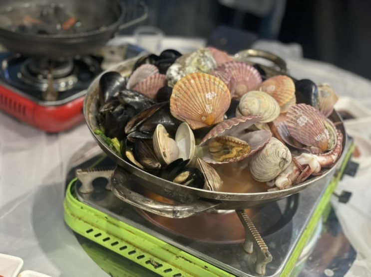  부산대 가성비 해물탕맛집 조개반장에서 아빠랑 데이트하기️