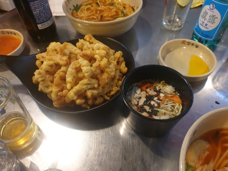  [우동술집] 깡우동 우동집인데 왜 탕수육이 맛있지? [동탄 북광장점]