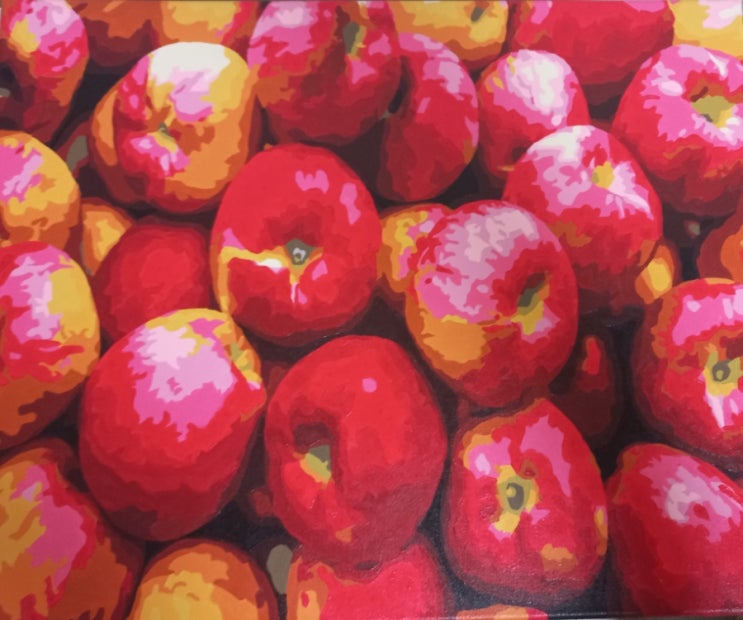 ARTJOY 풍요의 상징 사과 DIY 그림그리기 아트조이