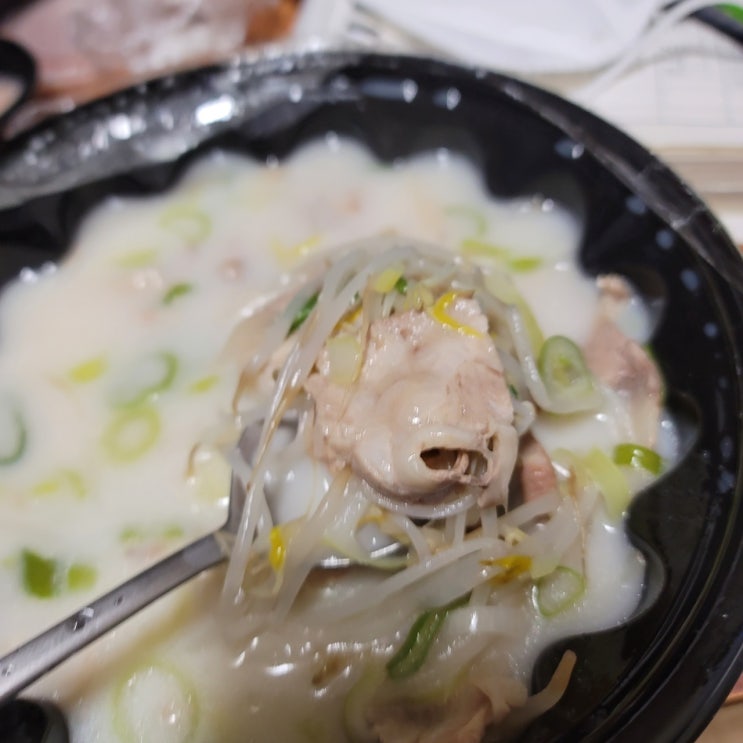 마장동 배달 맛집 맛있는 족보 잇는 국밥 후기