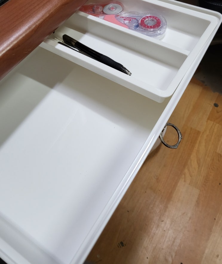  쿠팡 접착식 슬라이딩 미니 서랍 좁은 공간 활용하기