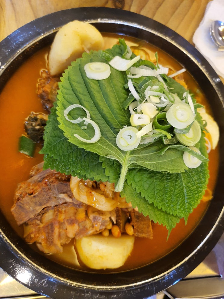  구리 인창동 맛집 형제 뼈다귀 감자탕