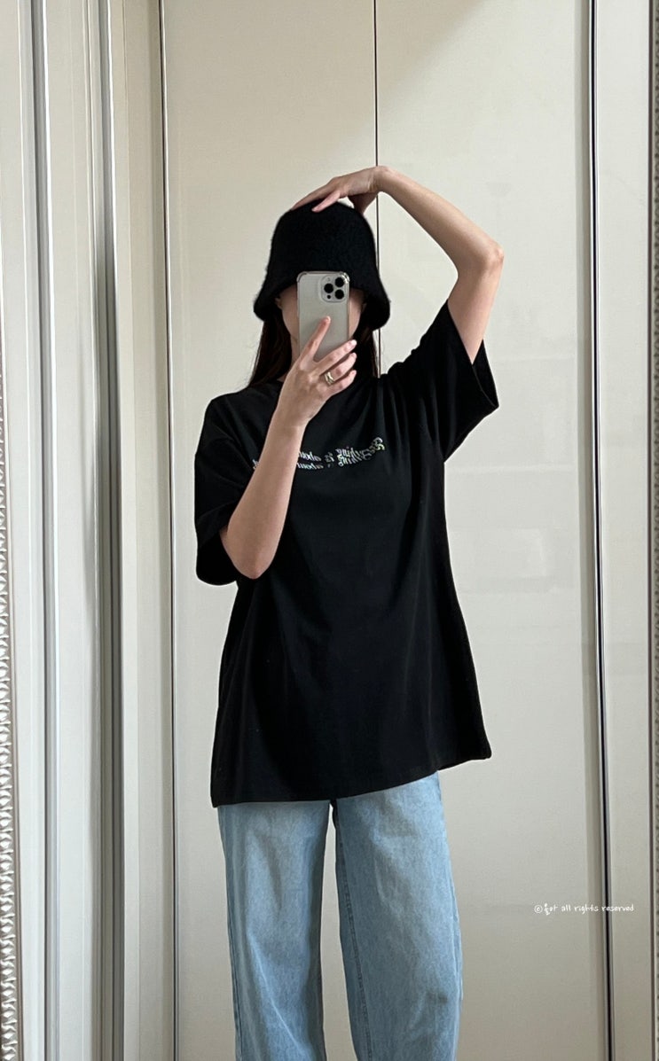  오버핏 티셔츠 여성 쇼핑몰 프렌들리의 탄탄한 반팔이너