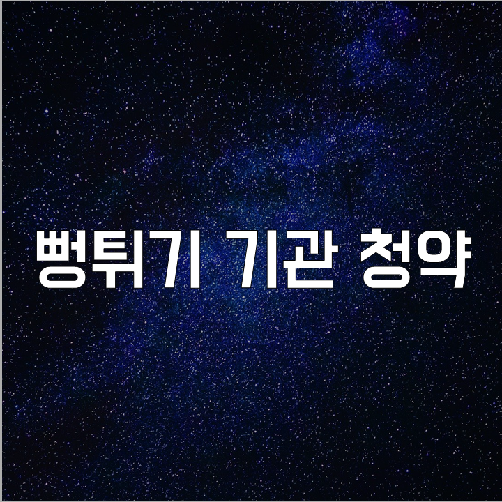  뻥튀기 기관 청약 l 필수 금융 뉴스
