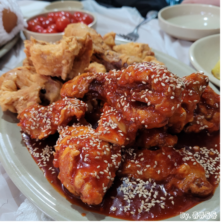  [청주 우암 맛집] 치킨맛집 과일맛집 "멕시칸 우암체인점" (feat. 웅이 맛상무 윤호찌 섬마을훈태)
