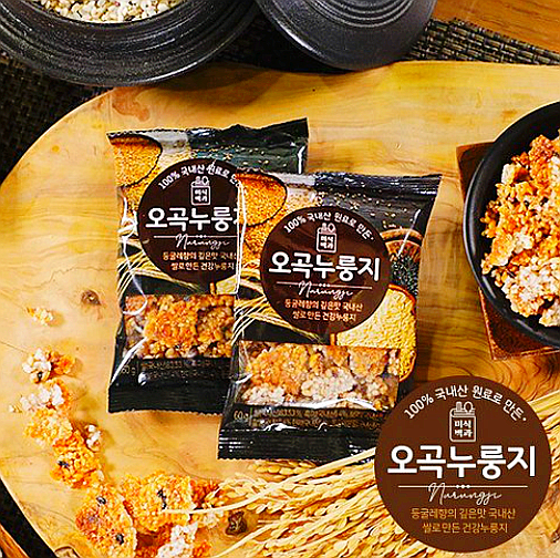  미식백과 오곡누룽지/국내산