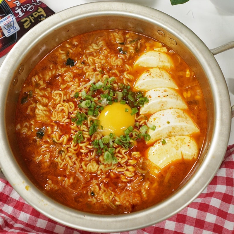 순두부열라면 매운라면 레시피 해장라면 맛있게끓이는법 : 네이버 블로그