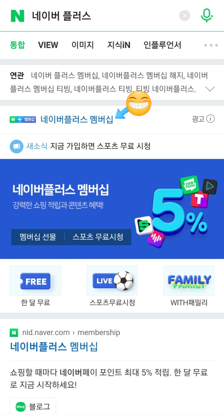  [서비스리뷰] 네이버 플러스 멤버십 쇼핑 최대 5% 적립 방법