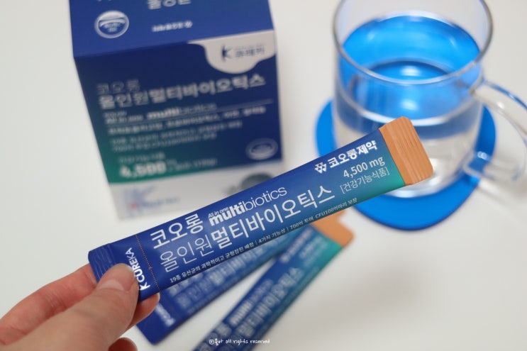  유산균추천 코오롱제약 코오롱 올인원 멀티바이오틱스 100억 생균