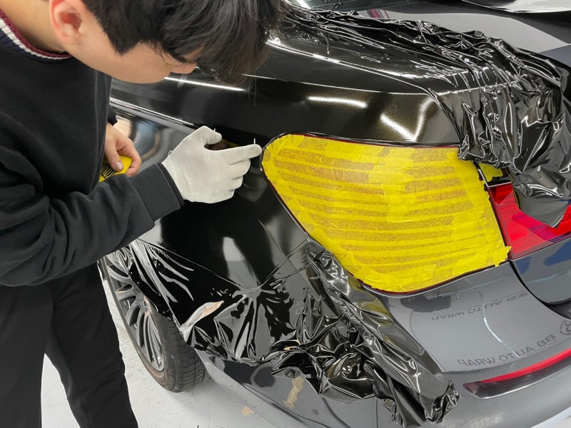 화성 향남읍 / 랩핑 / 전체랩핑 / BMW / 7시리즈