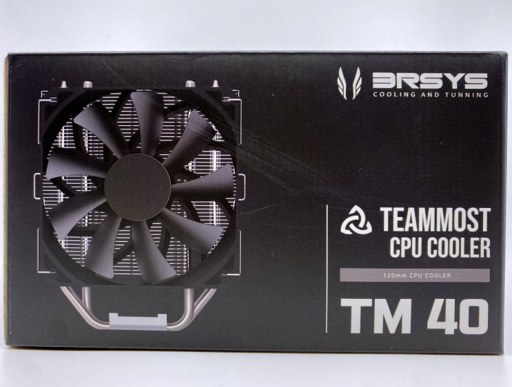  3RSYS TEAMMOST TM40 CPU쿨러 리뷰