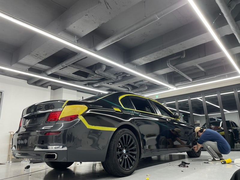 화성 향남읍 / 랩핑 / 전체랩핑 / BMW / 7시리즈