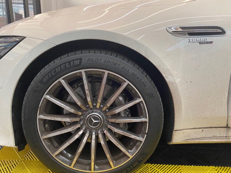 수원 영통구 / 세차/광택/코팅 / 스팀세차 / AMG GT