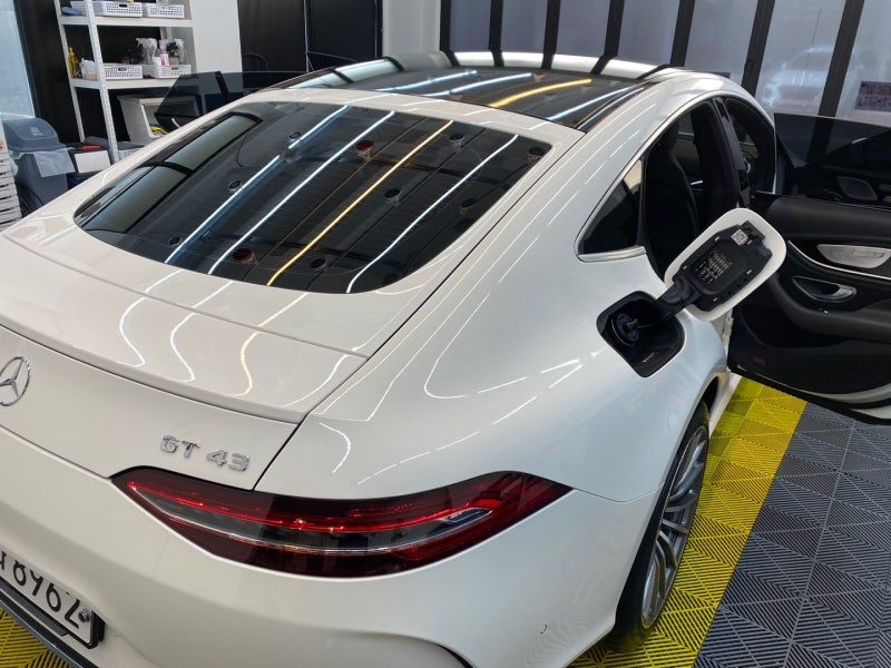 수원 영통구 / 세차/광택/코팅 / 스팀세차 / AMG GT
