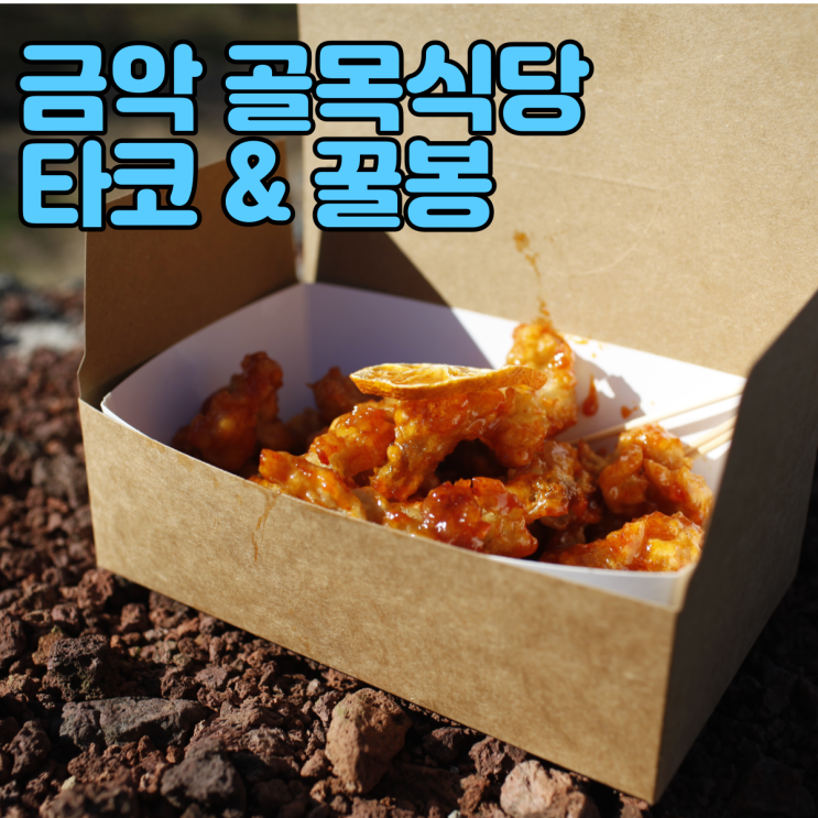  금악 골목식당 타코, 꿀봉 찐후기