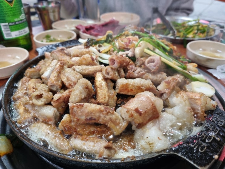  [군자맛집][능동곱창]염통 존맛