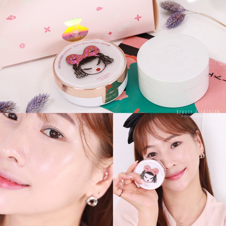 커버력 좋은 쿠션 팩트 & 악마 크림 라라베시 물광 피부 메이크업 커버력 좋은 쿠션 팩트 & 악마 크림 라라베시 물광 피부 메이크업