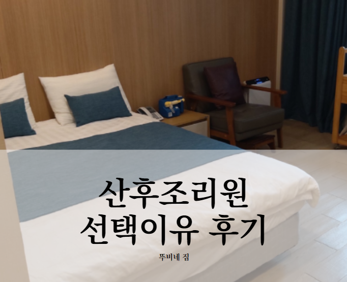  산후조리원 베네라조리원 선택 이유 후기