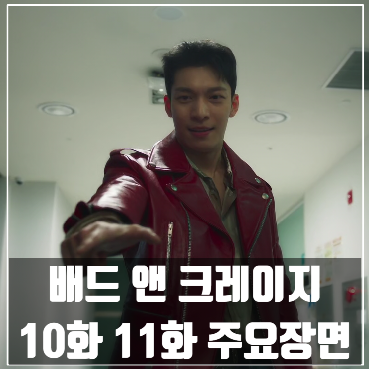 tvN 금토 드라마 <배드 앤 크레이지> 10화 11화 줄거리/이동욱/위하준/한지은/차학연