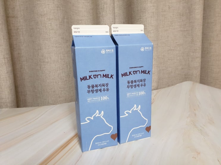[쿠팡 로켓프레시] 동물복지 농장 무항생제 우유 - 밀크 온 밀크