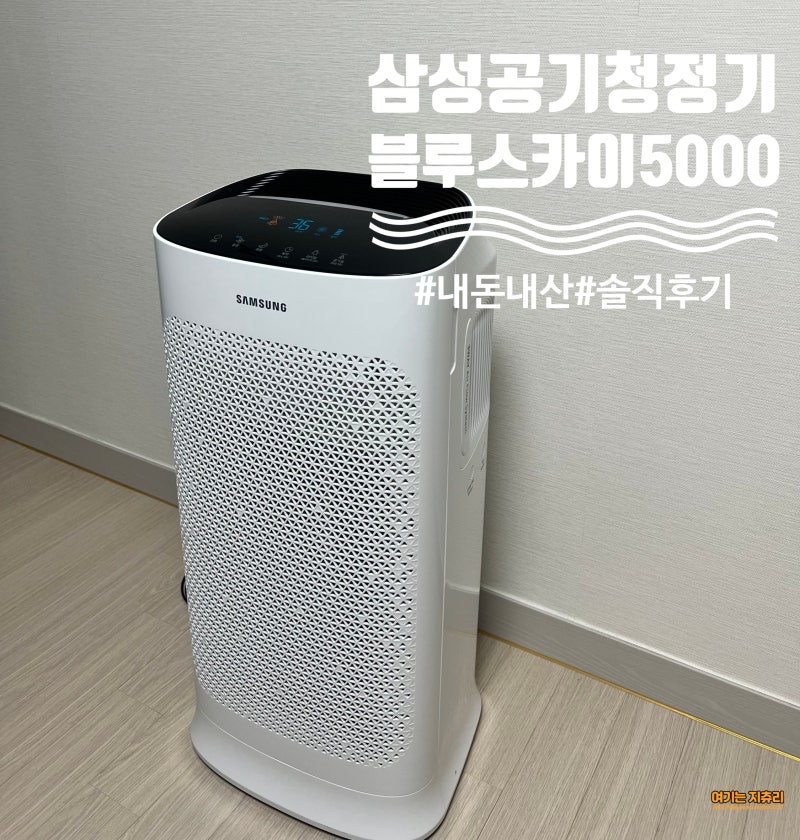 삼성 공기청정기 블루스카이 5000 사용후기 / 신혼가전(1)