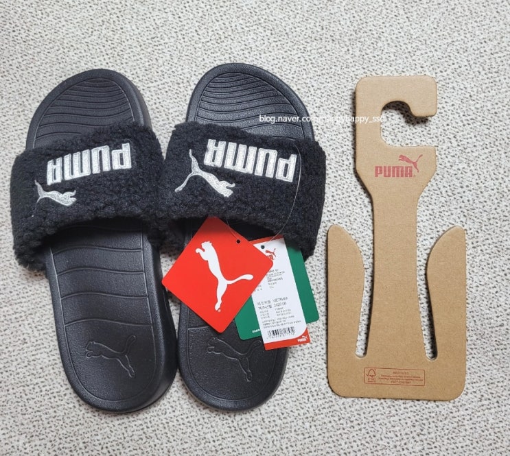  [PUMA] 팝캣 20 쉐르파/Popcat 20 Sherpa 슬리퍼(Black)
