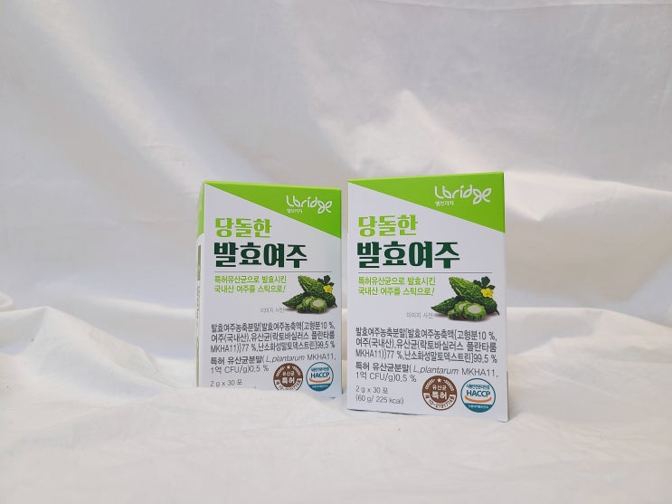  설선물은 당돌한 발효여주 분말로