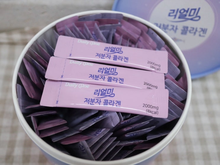 피쉬콜라겐 데일리원 리얼미저분자콜라겐 대용량 추천해요