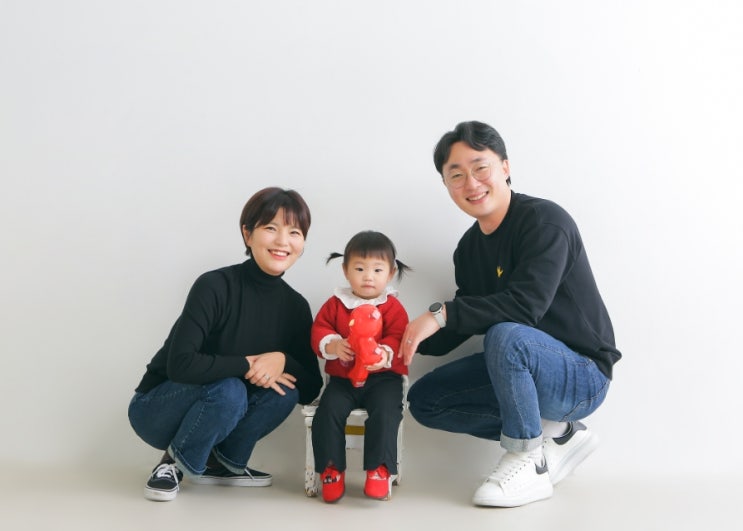  세종 사진관 스폿라이트에서 편안한 분위기에서 가족사진 찍기