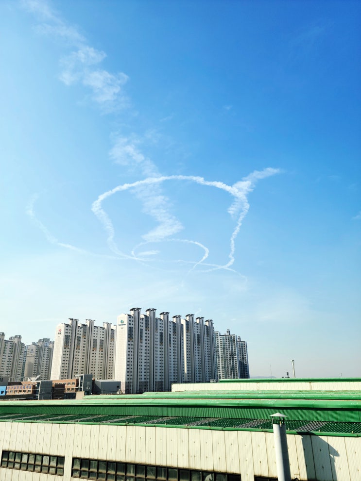  구름인가?....
