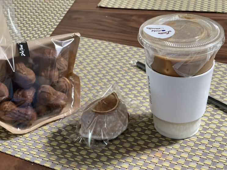  비스트로마인 메뉴 땅콩빵 레몬파운드 내돈내산