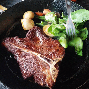  가로수길 데이트 티본스테이크 맛집 스킬렛 스테이크하우스