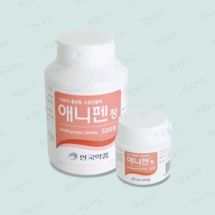 애니펜정 300mg, 꼭 알아야할 내용들(효능/복용법/부작용/주의사항)