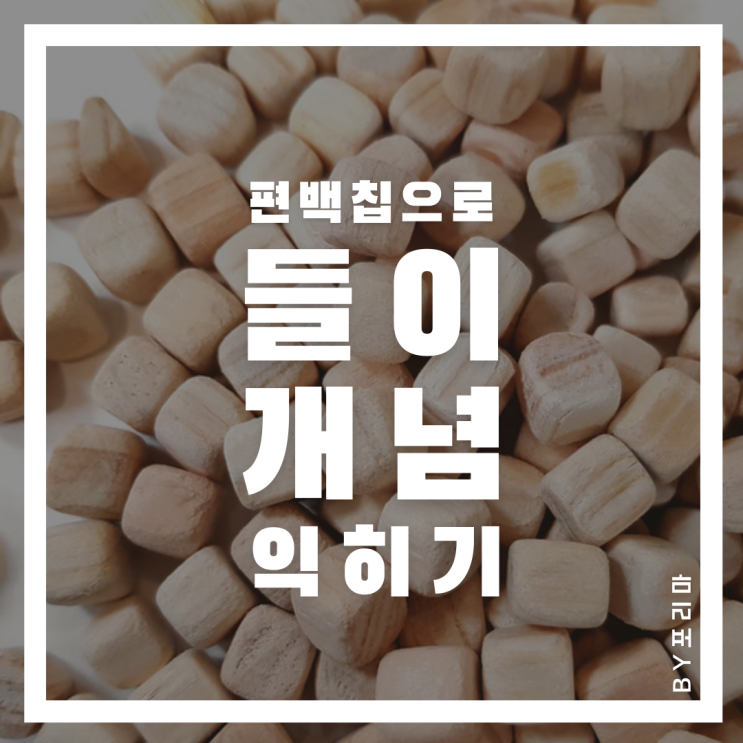  수학놀이 | 들이 개념 익히기 (w/편백칩, 플라스틱병)